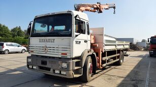 RENAULT G 230 Manager * Full Spring * Crane * Rotator function open laadbak vrachtwagen