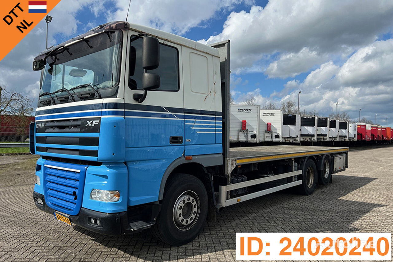 DAF XF105.410  vrachtwagen platte bak