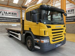 Scania P230  vrachtwagen platte bak