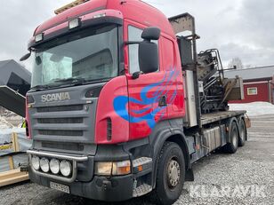 Scania R420LB6X4 HHZ vrachtwagen platte bak