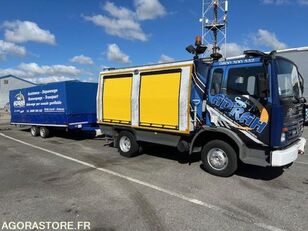 Renault CAMION  werkplaats vrachtwagen + bakwagen aanhanger